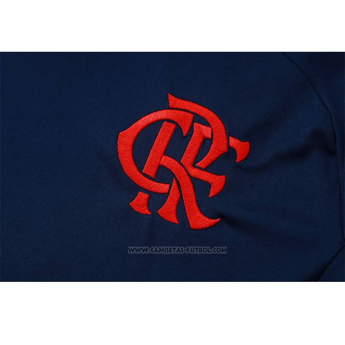 Chandal del Flamengo Manga Corta 2024-2025 Azul - Pantalon Corto